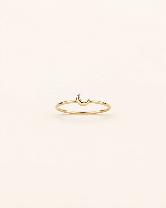 Bague Luna, vue de face