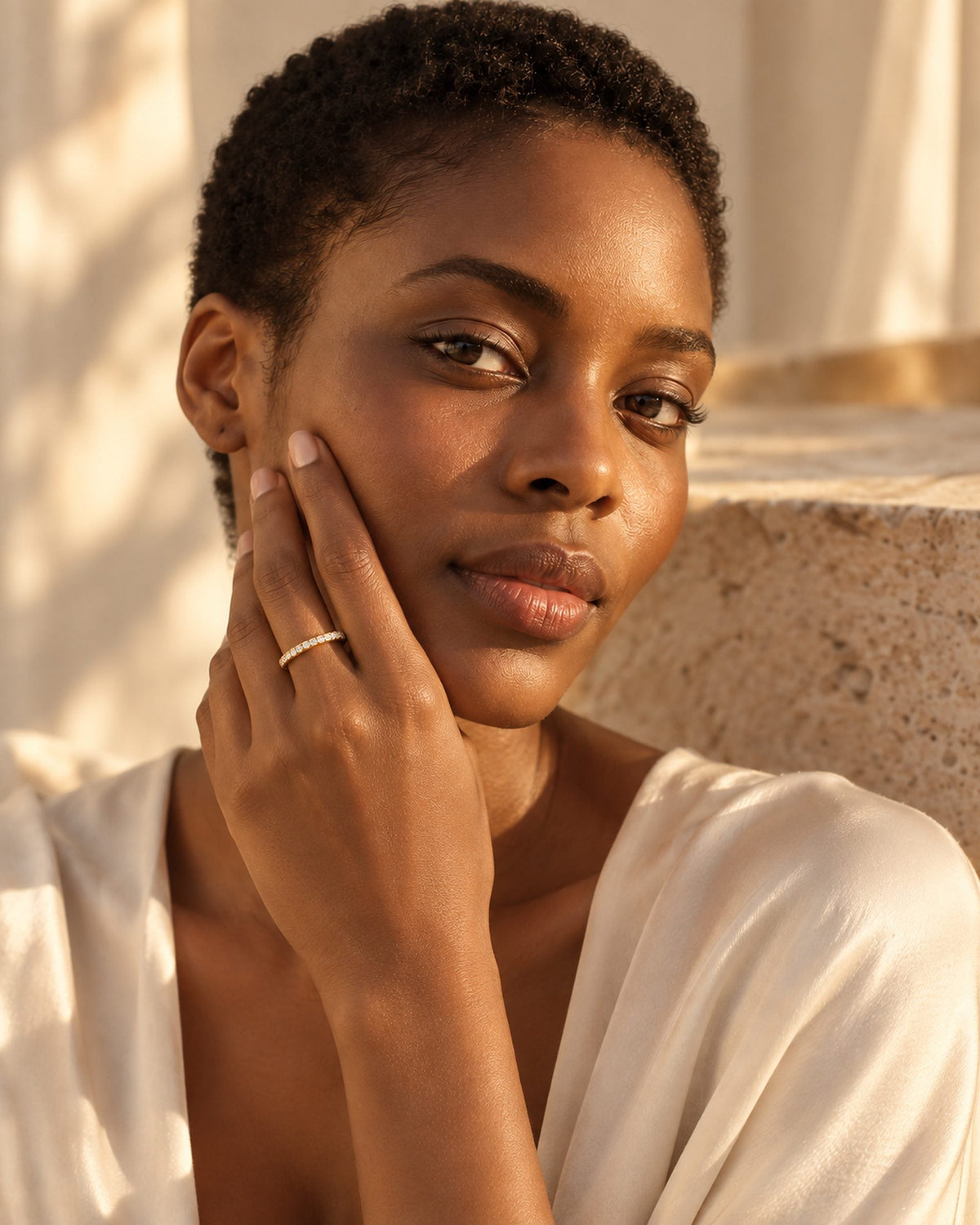 Bague Martina, au porté