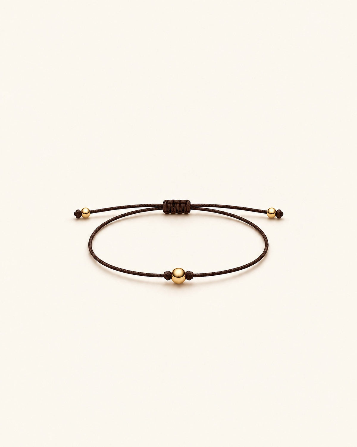 Bracelet Teresa, cordon espresso