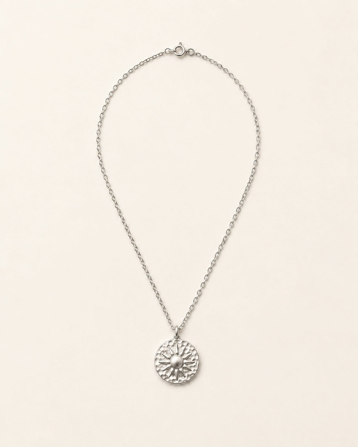 Collier Giulia argent, vue de face